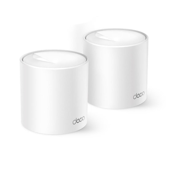 TP-Link DECO-X10-2P AX1500 Wi-Fi 6 Mesh Sistem - 360 m2 Kapsama Alanı, 1500 Mbps Hız, Gigabit Port, MU-MIMO, 2'li