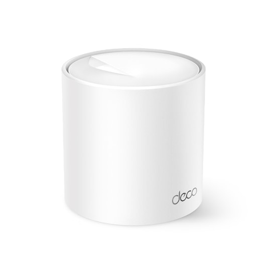TP-Link Deco X10 AX1500 Mesh Wi-Fi 6 Tekli Paket Router - 120 Cihaz, 190m Kapsama, 1Gbit LAN, WAN, Çift Bant, Yapay Zeka