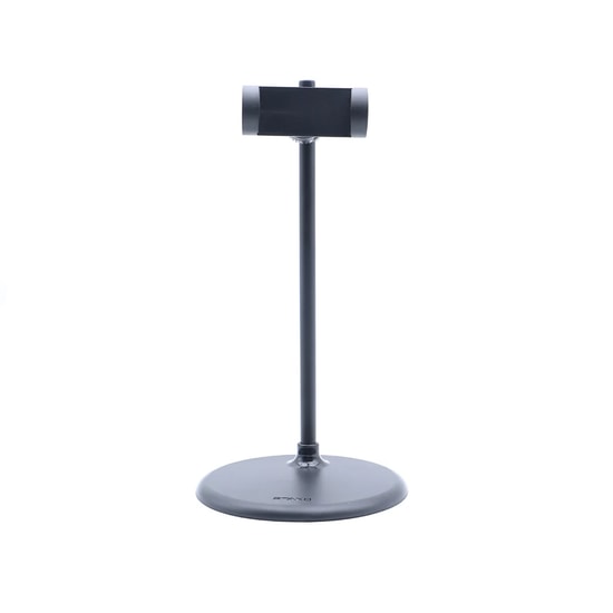Rtako XGZB-01 Gri Ayarlanabilir Telefon Standı - 360 Döner, Yüksekliği Ayarlanır, Metal, Ergonomik Masa Standı