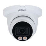 Dahua IPC-HDW2449T-S-IL-0280B 4MP Dome IP Kamera - 2.8mm Lens, 30m IR, Full Color, WizSense, WDR, PoE, Dahili Mikrofon
