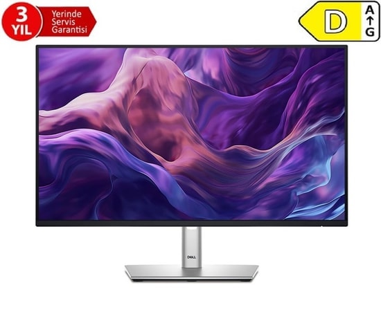 Dell P2425HE 23.8" Full HD IPS 100Hz 5ms Monitör - 250nits, HDMI, DP, USB-C Hub, RJ45, 90W PD, Pivot Tasarım