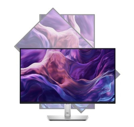 Dell P2425HE 23.8" Full HD IPS 100Hz 5ms Monitör - 250nits, HDMI, DP, USB-C Hub, RJ45, 90W PD, Pivot Tasarım