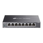 TP-Link Omada DS108G Switch - 8 Port Gigabit Metal Kasa, Yönetilmez, QoS Desteği, Tak Çalıştır Masa/Duvar Montaj Anahtar
