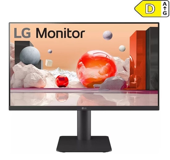 LG 24.5" 25MS550-B Full HD 100Hz IPS Monitör: 5ms, 100hz, FreeSync, Yükseklik ve Pivot Ayarlı, HDMI, İnce Çerçeve