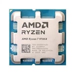 AMD Ryzen 7 9700X 3.8 GHz (Turbo 5.5 GHz) 8 Çekirdek AM5 Fansız Kutusuz İşlemci - TRAY, 4nm, 65W, 32MB Cache