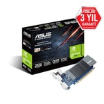 Asus GeForce GT 710-SL EVO 2GB GDDR5 Low Profile Ekran Kartı (GT710-SL-2GD5-BRK-EVO) - 64 Bit, 927MHz, HDMI, DVI-D, VGA