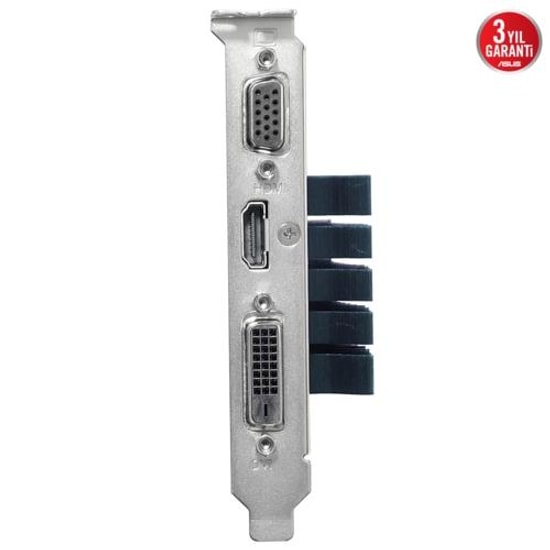Asus GeForce GT 710-SL EVO 2GB GDDR5 Low Profile Ekran Kartı (GT710-SL-2GD5-BRK-EVO) - 64 Bit, 927MHz, HDMI, DVI-D, VGA