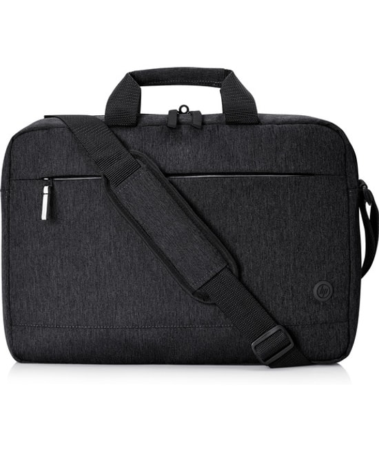 HP Prelude Pro Recycle 15.6" Siyah Topload Çanta (1X645AA) - Geri Dönüştürülmüş Kumaş, Kablo Kanalı, Suya Dayanıklı