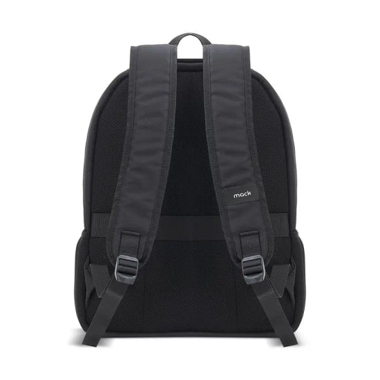 Mack Luna Eco MCE-1201 Siyah 15.6" Notebook Sırt Çantası - Su Geçirmez, 19 Litre Hacim, Ergonomik Tasarım, Çok Bölmeli