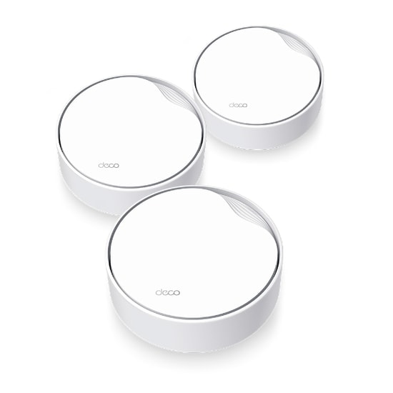 TP-Link Deco X50-POE Üçlü Paket AX3000 Wi-Fi 6 Mesh Sistemi - 600m2 Kapsama, 2.5Gbps Port, PoE Destekli, Dual Band