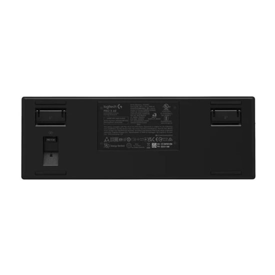 Logitech G Pro X 60 Lightspeed Kablosuz Mekanik Oyuncu Klavyesi (920-011913) - %60 TKL, Tactile Switch, Siyah, RGB