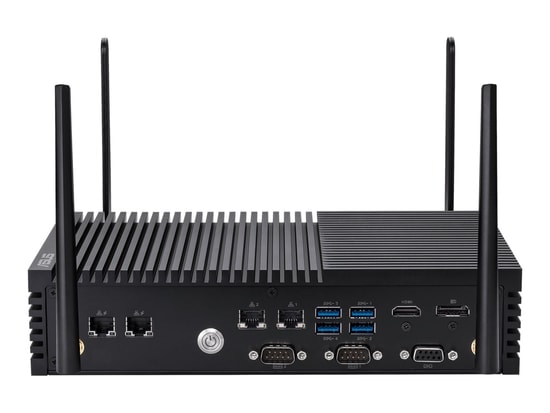 Asus PE200S-E3940 Intel Atom x5-E3940 Endüstriyel Mini PC - 4GB RAM, 128GB SSD, 6x COM, FreeDOS, Kompakt Cihaz