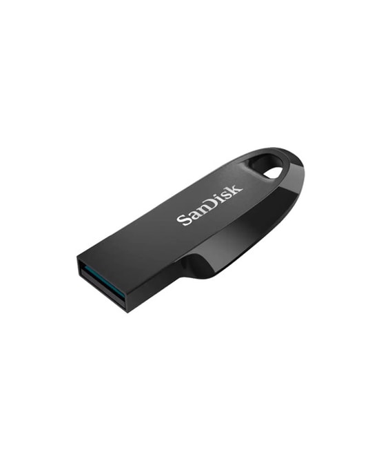 SanDisk Ultra Curve 64GB USB 3.2 Gen1 Siyah Flash Bellek (SDCZ550-064G-G46) - 100MB/s Data Okuma Hızı