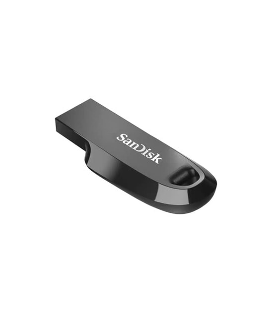 SanDisk Ultra Curve 64GB USB 3.2 Gen1 Siyah Flash Bellek (SDCZ550-064G-G46) - 100MB/s Data Okuma Hızı