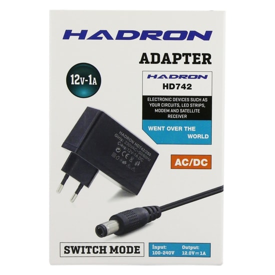 Hadron HD767 Siyah Notebook Şarj Aleti (NT-78742) - Plastik Kasa, Dayanıklı Tasarım, Yüksek Performanslı Adaptör