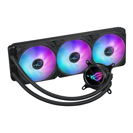 Asus Rog Strix Lc III 360 ARGB Lcd Cpu Sıvı Soğutucu 2.1 Ips Lcd Asetekin Yeni Gen7 V2 Pompası Premium Fan ve Soğutucu