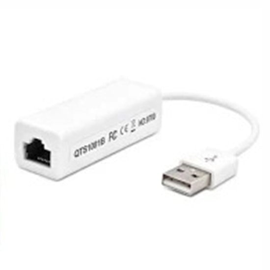 Hadron HDX5264 USB 2.0 to Ethernet Dönüştürücü Adaptör (Beyaz) - 10/100 Mbps Hız, Tak Çalıştır, Kompakt Tasarım