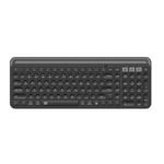 FD K912T 2.4Ghz Wireless Bluetooth 3.0 ve 5.0 Dual Mode Kablosuz Klavye (Siyah) Nt-105012