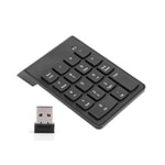 Nettech NT-106423 Siyah Wireless Numpad - Windows Uyumlu, USB Dongle Bağlantılı, 2.4Ghz Sayısal Tuş Takımı