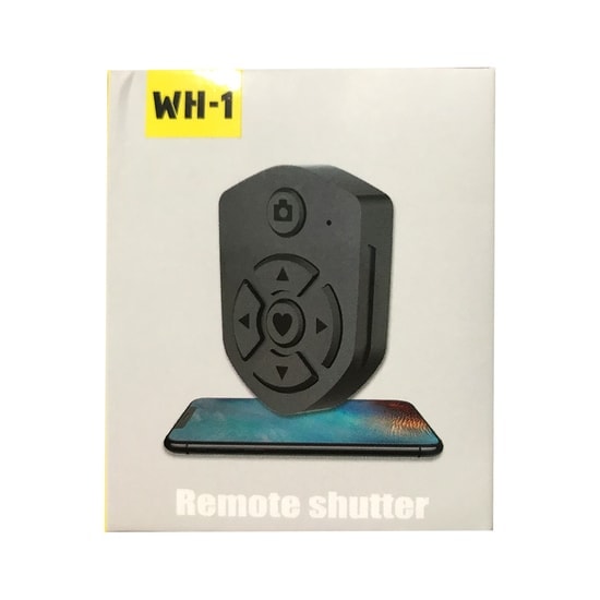 Nettech WH-1 Telefon Deklanşör Kumanda (NT-91132) - Kablosuz Bluetooth, Uzaktan Çekim Desteği, Taşınabilir Tasarım