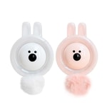 Nettech CX-35 Tavşan Tasarımlı Mini Pet Telefon Üstü Ringlight (NT-92138) - Taşınabilir Aydınlatma Aksesuarı