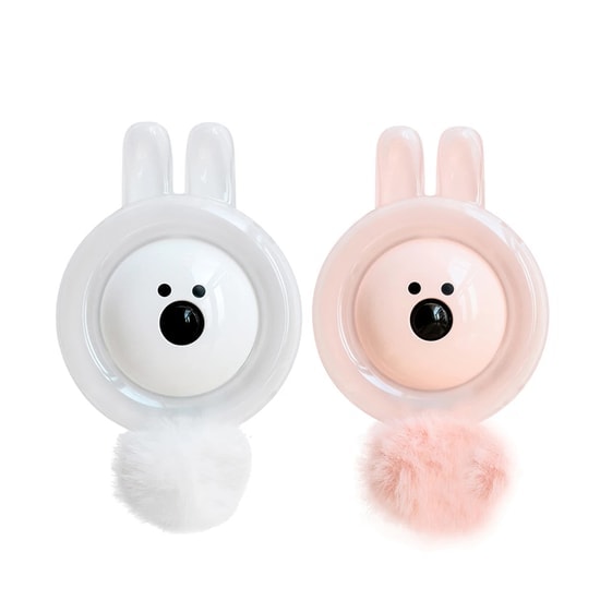 Nettech CX-35 Tavşan Tasarımlı Mini Pet Telefon Üstü Ringlight (NT-92138) - Taşınabilir Aydınlatma Aksesuarı
