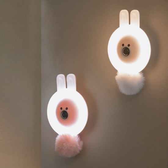 Nettech CX-35 Tavşan Tasarımlı Mini Pet Telefon Üstü Ringlight (NT-92138) - Taşınabilir Aydınlatma Aksesuarı