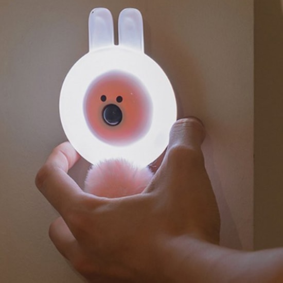 Nettech CX-35 Tavşan Tasarımlı Mini Pet Telefon Üstü Ringlight (NT-92138) - Taşınabilir Aydınlatma Aksesuarı