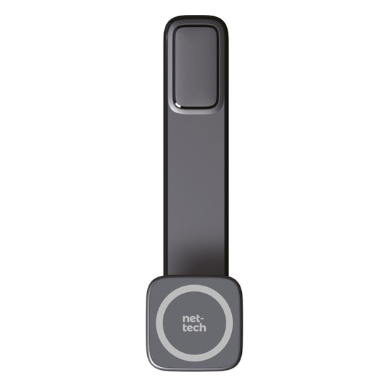 Nettech NT-CHC30 Manyetik Araç Telefon Tutucu (NT-111103) - Alüminyum Gövde, Siyah, Katlanabilir, Torpido Uyumlu,