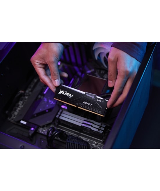 Kingston Fury Beast RGB 32GB (2x16GB) 6000MHz DDR5 RAM (KF560C36BBE2AK2-32TR) - CL36, AMD EXPO, Yüksek Performans Bellek