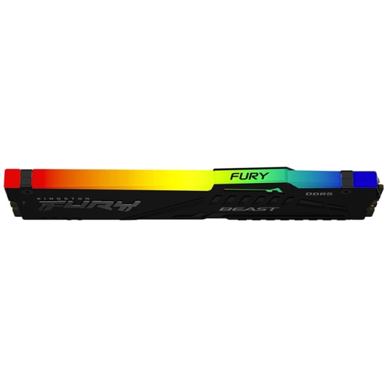 Kingston Fury Beast RGB 32GB (2x16GB) 5600MHz DDR5 RAM CL36 (KF556C36BBEAK2-32) - AMD EXPO Destekli Oyuncu Belleği