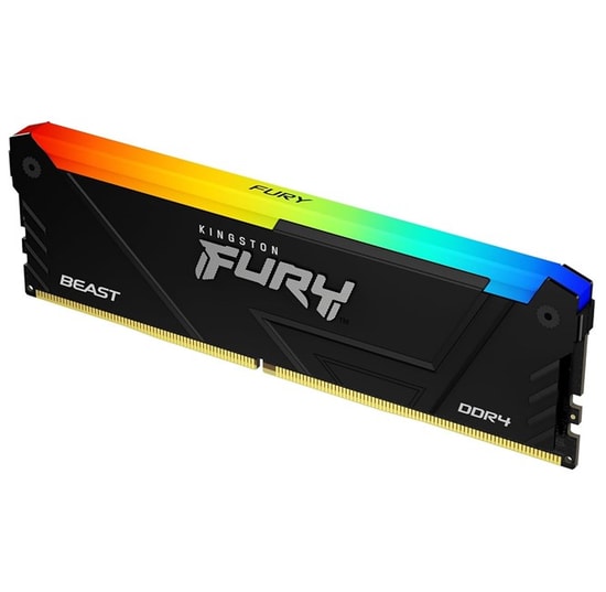 Kingston Beast RGB 16GB 3200MHz DDR4 RAM (KF432C16BB2A/16TR) - CL16, Yüksek Performanslı Oyuncu Belleği