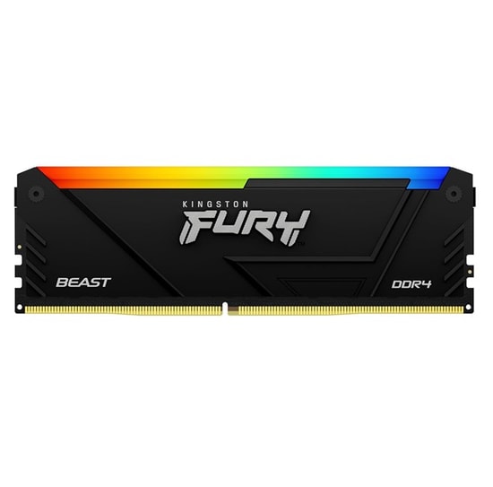 Kingston Beast RGB 16GB 3200MHz DDR4 RAM (KF432C16BB2A/16TR) - CL16, Yüksek Performanslı Oyuncu Belleği