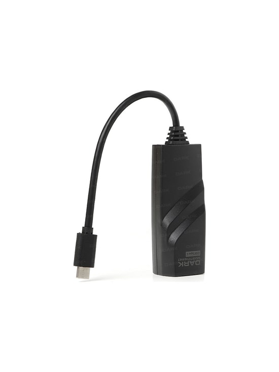 Dark DK-AC-U31XGLAN USB 3.1 Type-C Gigabit Ağ Adaptörü - 10/100/1000 Mbps Ethernet, ABS Gövde, Geniş Uyumluluk