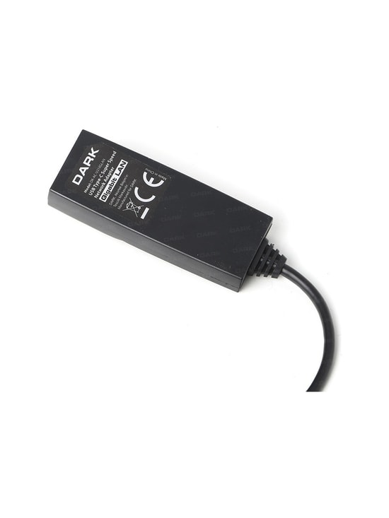 Dark DK-AC-U31XGLAN USB 3.1 Type-C Gigabit Ağ Adaptörü - 10/100/1000 Mbps Ethernet, ABS Gövde, Geniş Uyumluluk