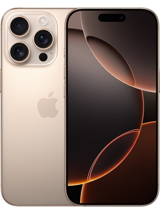 Apple iPhone 16 Pro 256 GB Çöl Titanyum Akıllı Telefon (Apple Türkiye Garantili) - 6.3", 5G, 8 GB RAM, 256 GB