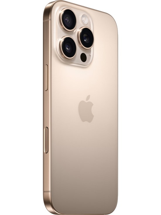 Apple iPhone 16 Pro 256 GB Çöl Titanyum Akıllı Telefon (Apple Türkiye Garantili) - 6.3", 5G, 8 GB RAM, 256 GB