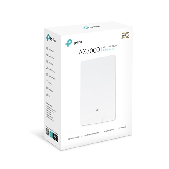 TP-Link Archer AIR-R5 AX3000 Wi-Fi 6 Router: Çift Bant, EasyMesh, HomeShield, Gigabit Port, VPN, Ultra İnce Tasarım, USB