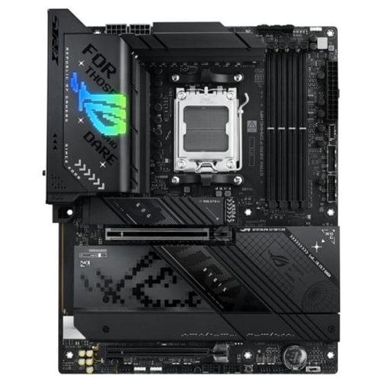 Asus Rog Strix X870-F Gaming WiFi Anakart: AMD AM5, DDR5, PCIe 5.0, 4xDimm, 4xM.2, HDMI, DP, USB4, WiFi 7, 5G LAN, ATX