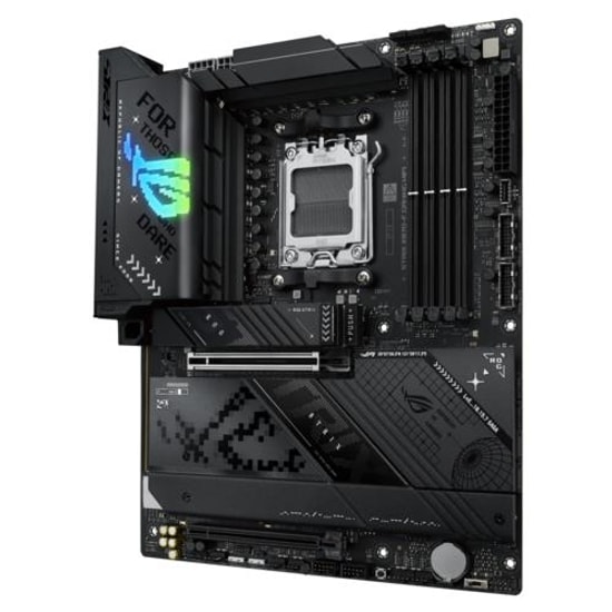 Asus Rog Strix X870-F Gaming WiFi Anakart: AMD AM5, DDR5, PCIe 5.0, 4xDimm, 4xM.2, HDMI, DP, USB4, WiFi 7, 5G LAN, ATX