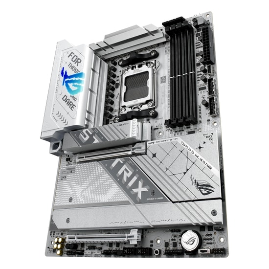 Asus ROG Strix X870-A Gaming WiFi AMD ATX Anakart - AM5, DDR5 8000MHz, WiFi 7, HDMI, DP, Çift USB 4, 4xM.2, 5Gbit LAN 