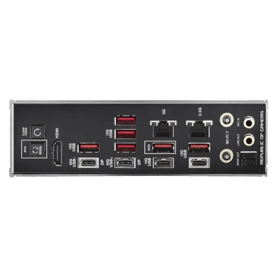 Asus Rog Crosshair X870E Hero Amd AM5 Ddr5 Atx 4xDimm Max 192Gb Ddr5 3xM.2 Pcie 5.0 2xM.2 Pcie 4.0 Wifi 7 Ana Kart