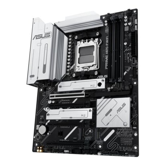 Asus Prime X870-P WiFi: AM5, DDR5 8000MHz, PCIe Gen5, 4xM.2, USB4 40 Gbps, HDMI, Wi-Fi 7, 2.5G LAN, ARGB, ATX Anakart 