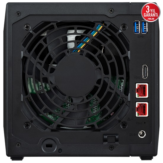 Intel AS5404T Intel N5105 4 Yuvalı (4x22Tb Desteği) 4Gb Ddr4 (Max 8Gb Ram) 4xM.2 2x2.5Gbe 2xUsb3.2 1xHdmi2.0b Nas