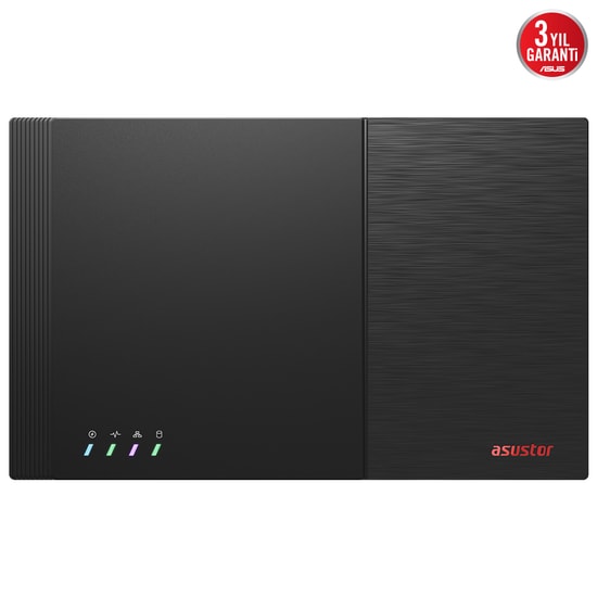 Asustor FS6706T Intel N5105 6 M.2 Yuvalı (6x8Tb Desteği) 4Gb Ddr4 (Max 16Gb Ram) 2x2.5Gbe 2xUsb3.2 2xUsb2.0 1xHdmi2b Nas