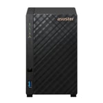 Asustor AS1102TL 2 Yuvalı NAS Depolama - Realtek RTD1619B, 1GB DDR4, 1x 1GbE, 1x USB 3.2, 1x USB 2.0, 44TB Destek