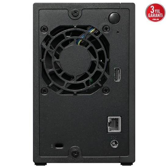 Asustor AS1102TL 2 Yuvalı NAS Depolama - Realtek RTD1619B, 1GB DDR4, 1x 1GbE, 1x USB 3.2, 1x USB 2.0, 44TB Destek
