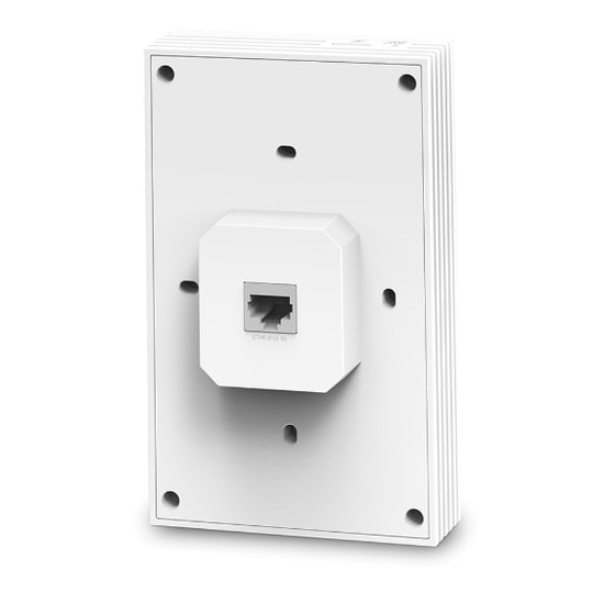 TP-Link EAP655-WALL AX3000 WiFi 6 Duvar Tipi Access Point - Dual-Band, 2400 Mbps, 4 Adet Gigabit Port, PoE Destekli