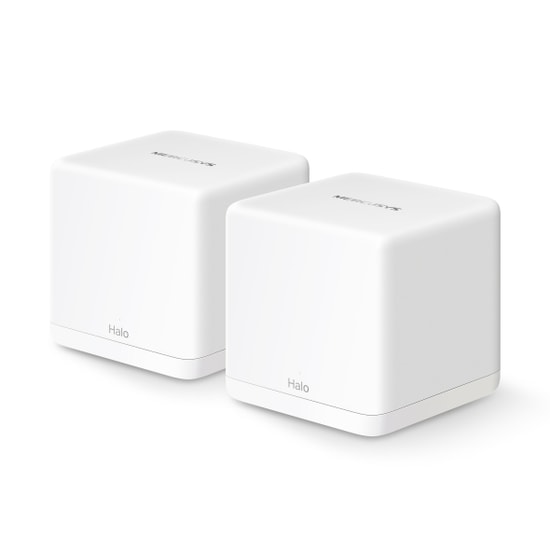 TP-Link Mercusys Halo H60X AX1500 Mesh WiFi 6 Router (2'li Paket) - Çift Bant, 350m Kapsama, MU-MIMO, 2xGbit Port, WAN
