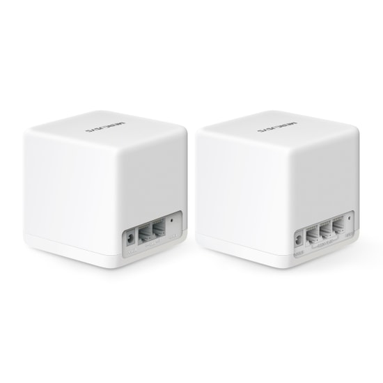 TP-Link Mercusys Halo H60X AX1500 Mesh WiFi 6 Router (2'li Paket) - Çift Bant, 350m Kapsama, MU-MIMO, 2xGbit Port, WAN